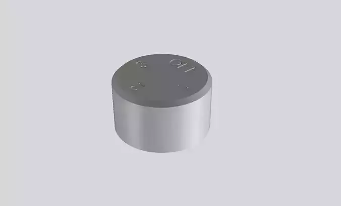 Fan knob for wall plate 3D print model