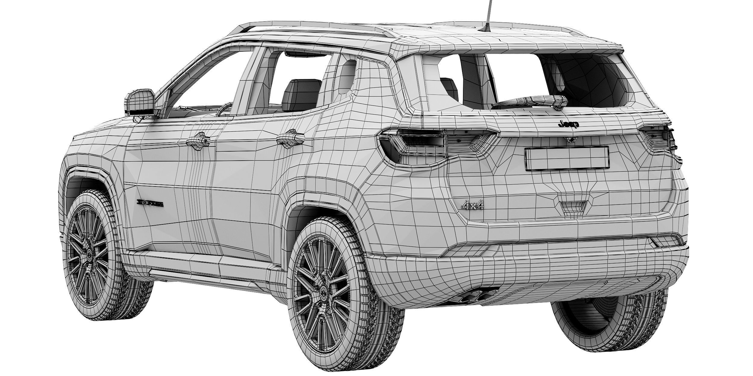 Jeep Compass 2022 3D model_15