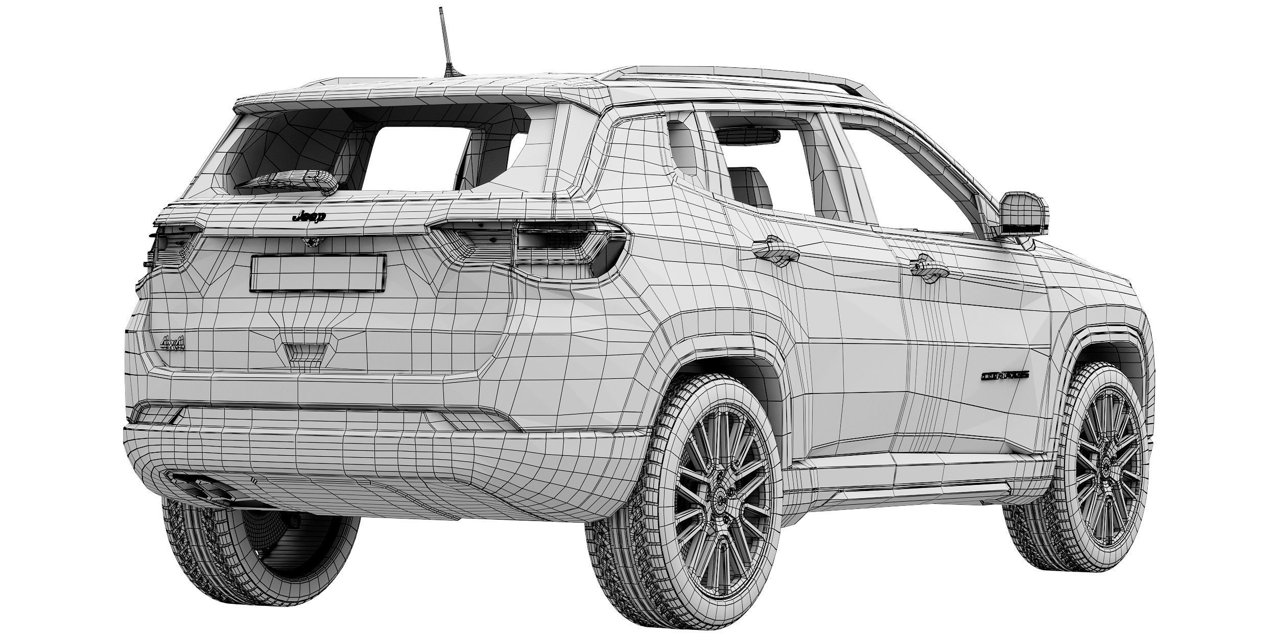 Jeep Compass 2022 3D model_14