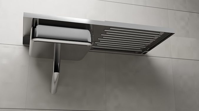 basin bathroom fan Free 3D model