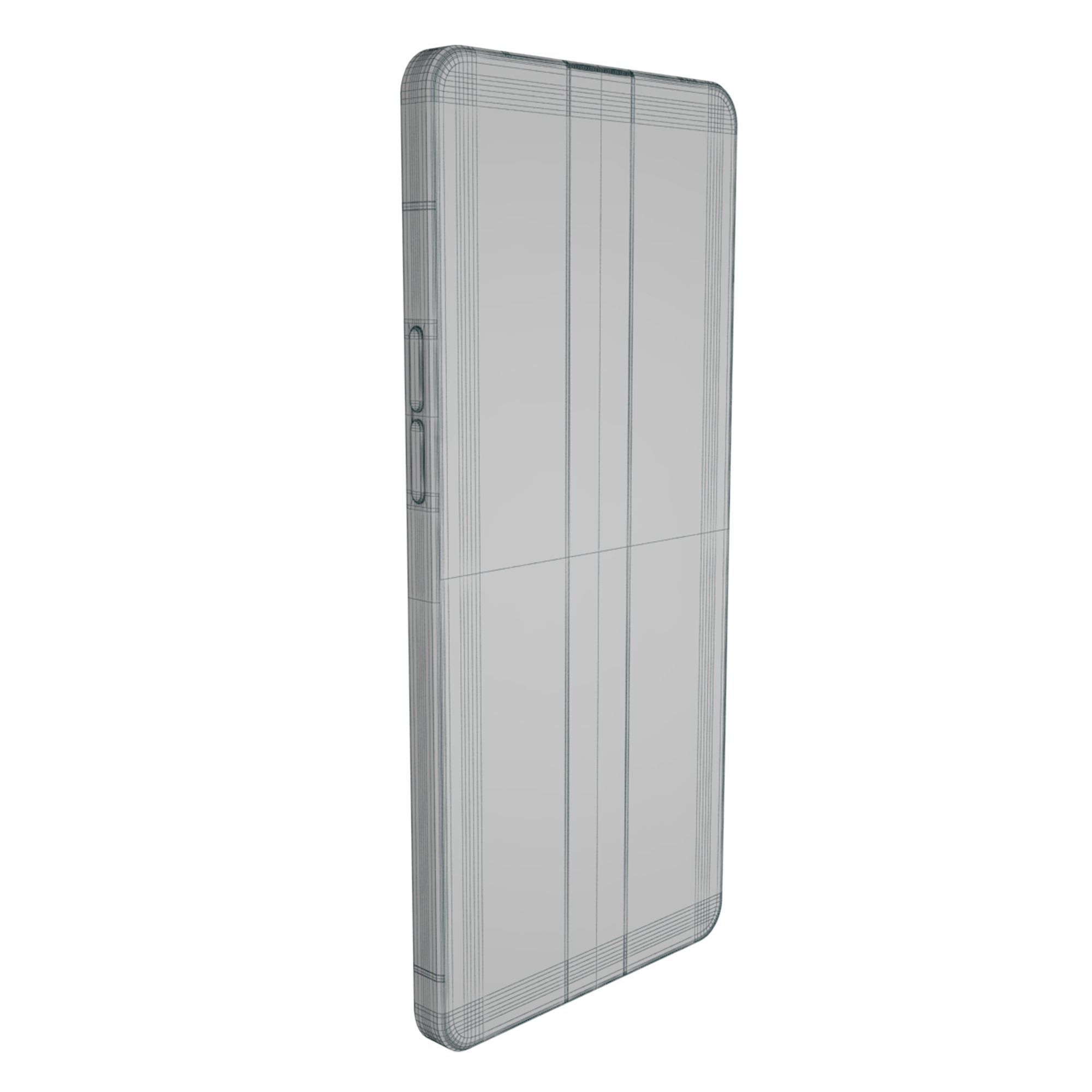 Oppo Reno6 5G Black and Blue Colors 3D model_7