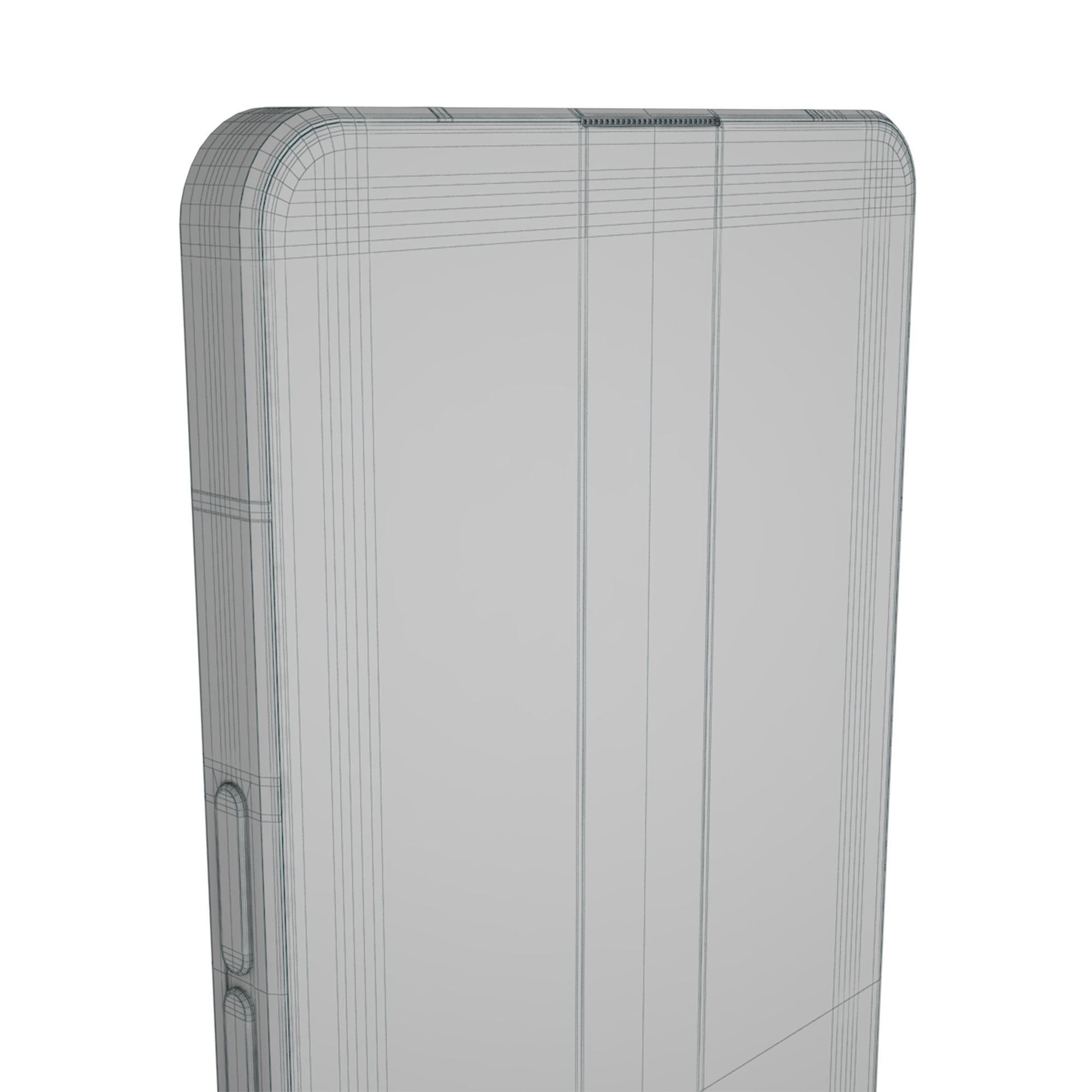 Oppo Reno6 5G Black and Blue Colors 3D model_10