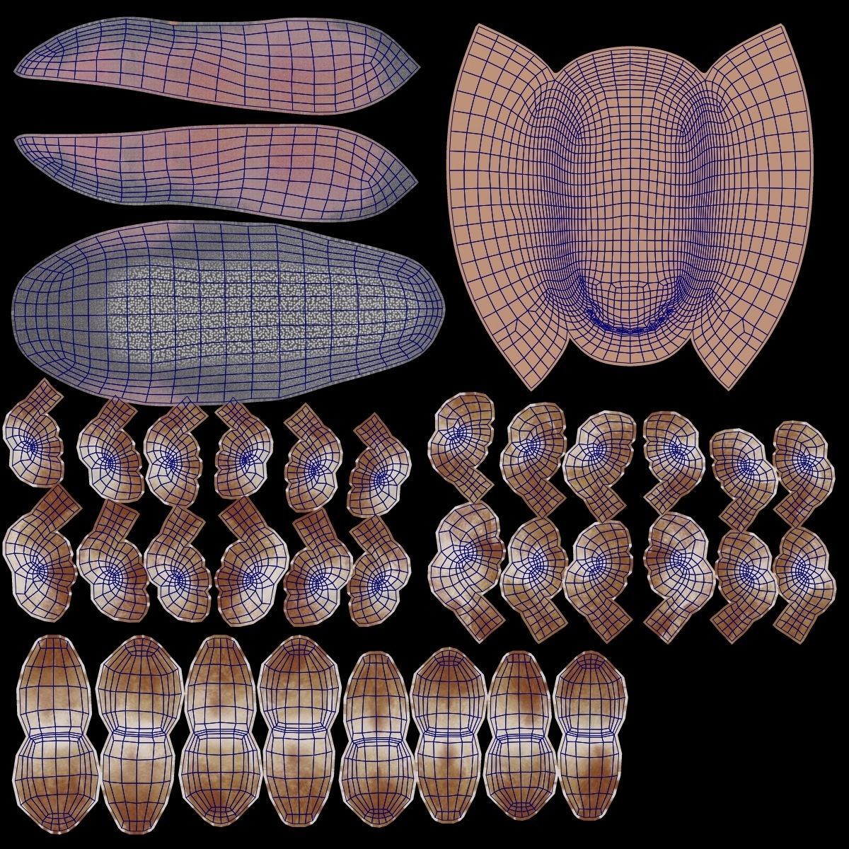 Black Cattle Animated VFX Grace 3D model_32