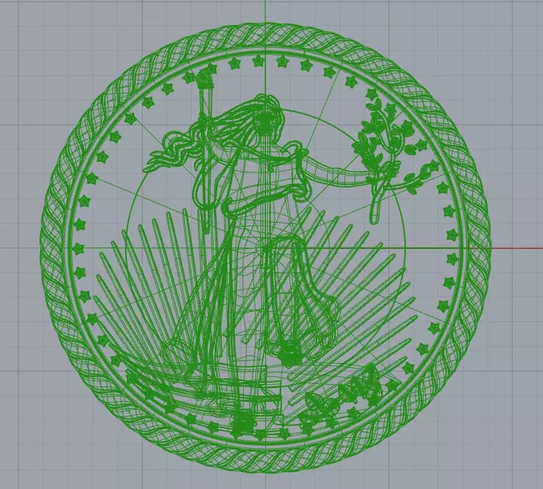 liberty statue   3D print model_0