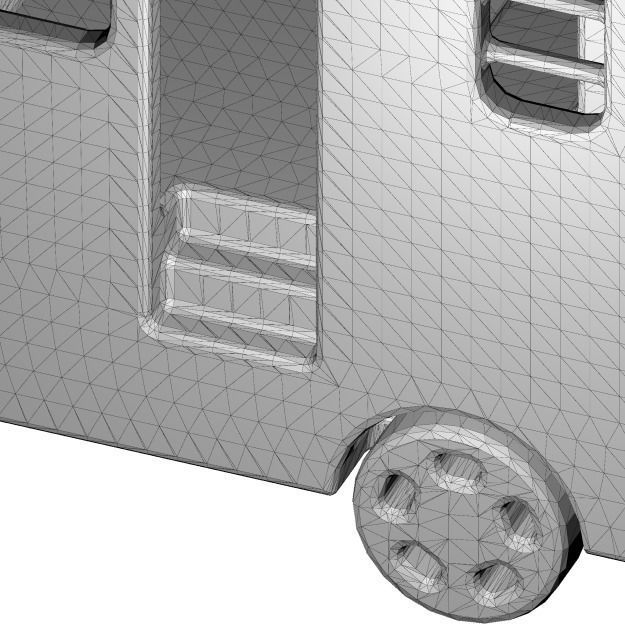 Mini School Bus 3D model_7