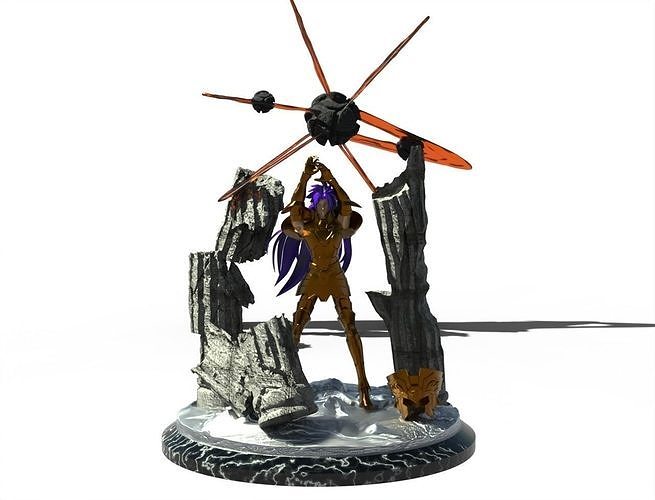 Saga destruccion planetaria 3D print model