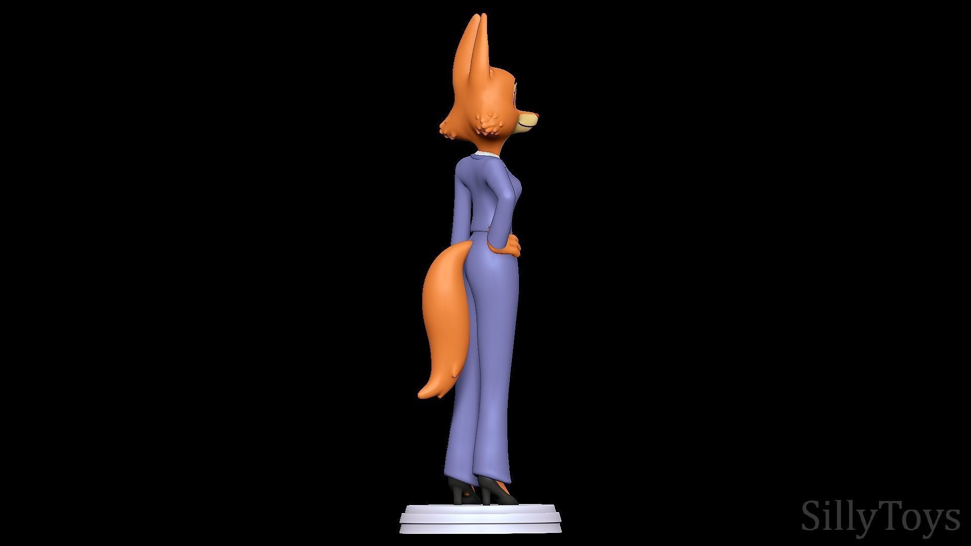 Diane Foxington - The Bad Guys 3D print model_5