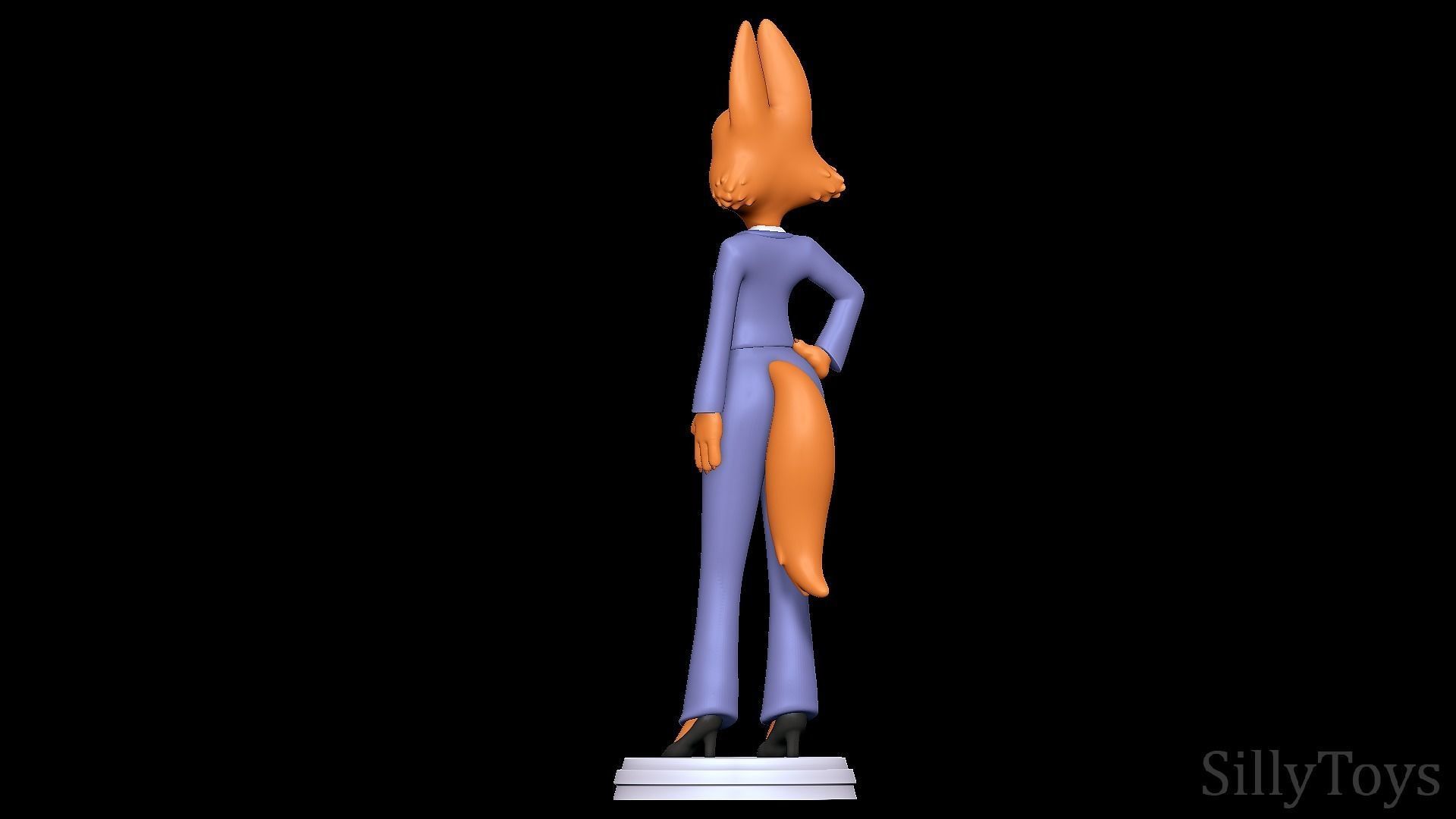 Diane Foxington - The Bad Guys 3D print model_3