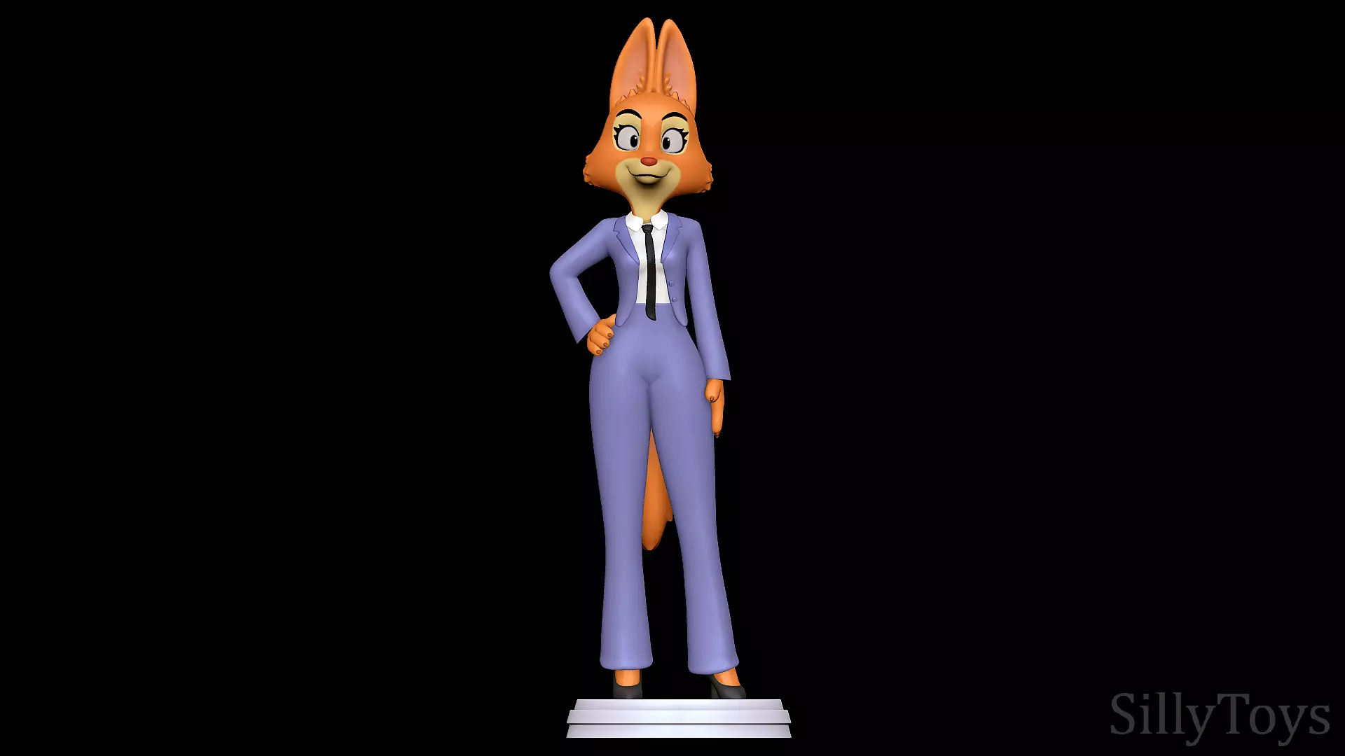 Diane Foxington - The Bad Guys 3D print model_0