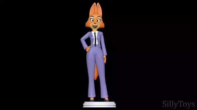 Diane Foxington - The Bad Guys 3D print model