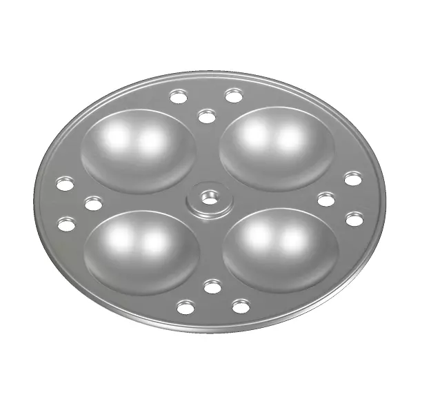 Food Idly Tray 3D model_0