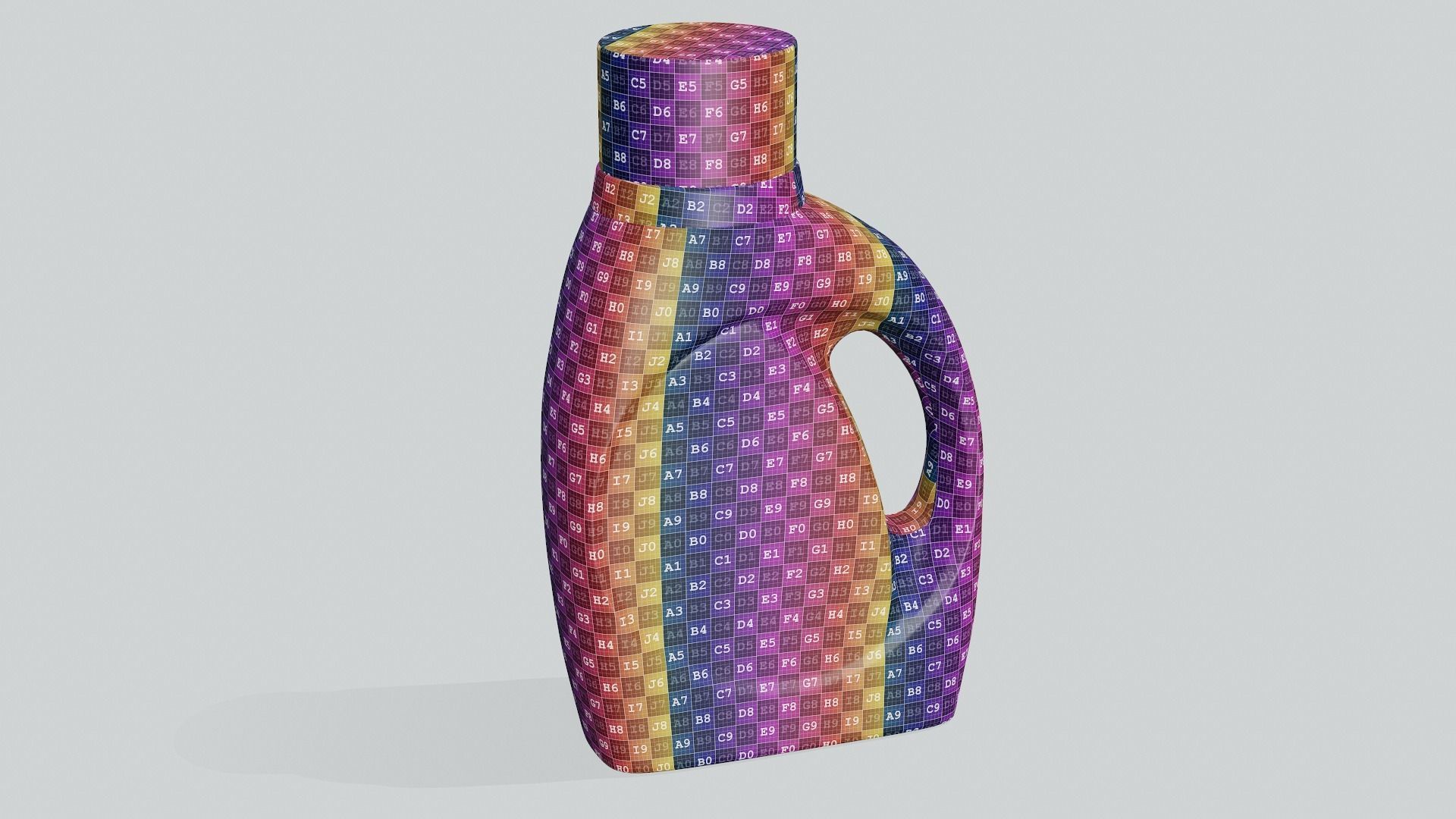 Laundry Bottle Mock Up 3D model_9