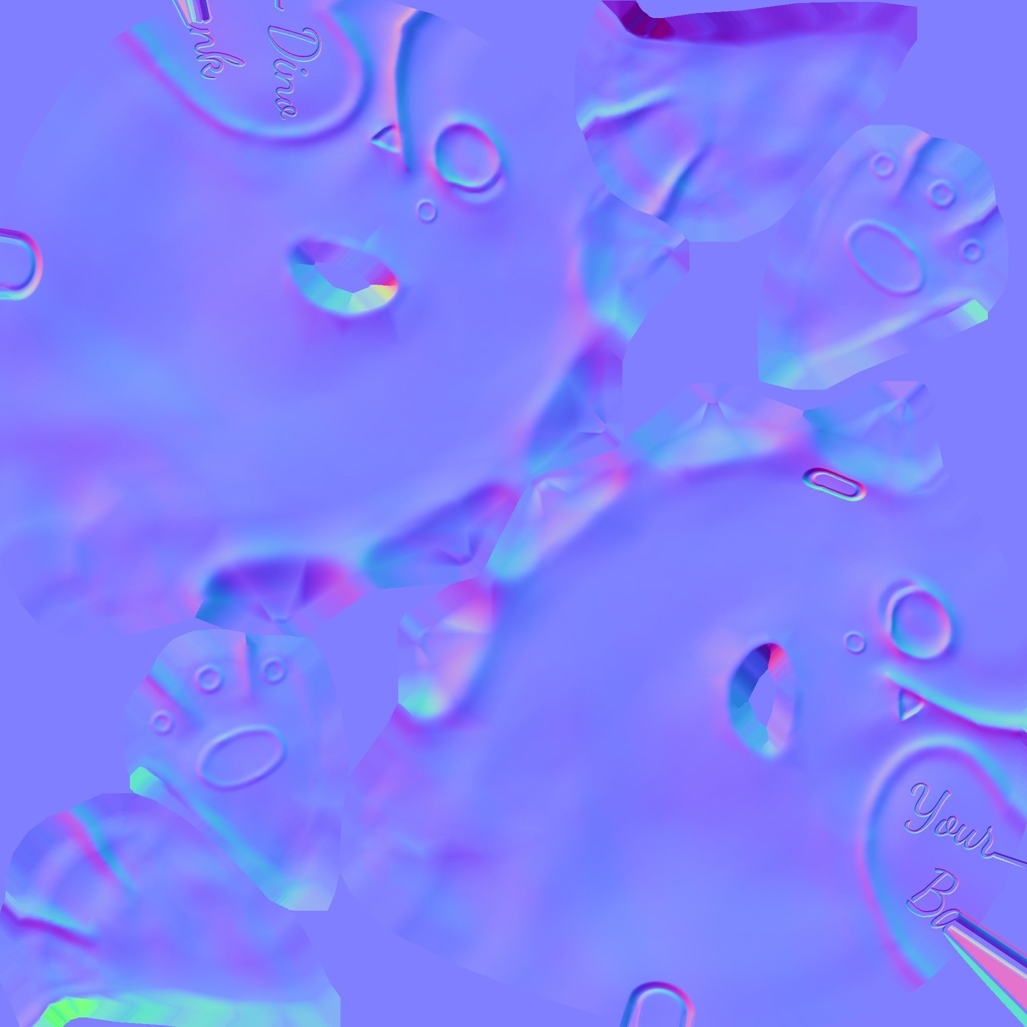 Dinosaur piggy bank LP Stylized Low-poly 3D model_23