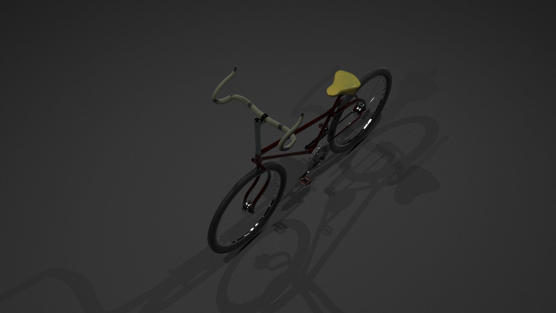 racing Bike  Free 3D model_5