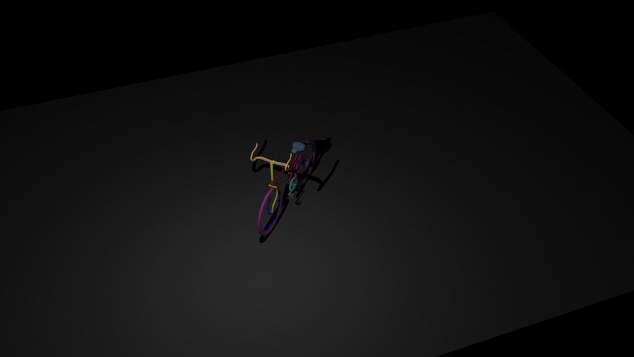 racing Bike  Free 3D model_12