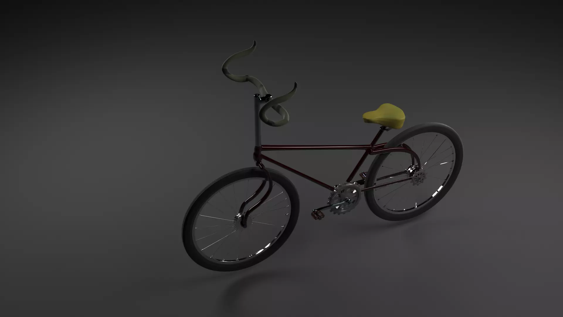 racing Bike  Free 3D model_0