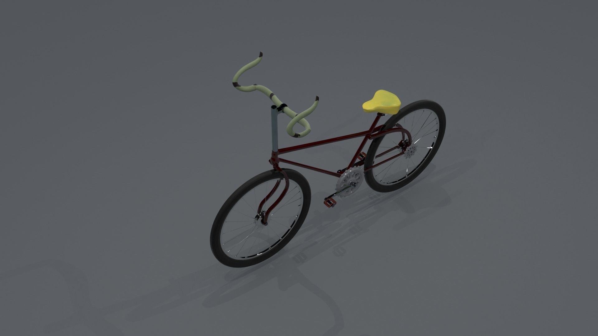 racing Bike  Free 3D model_8
