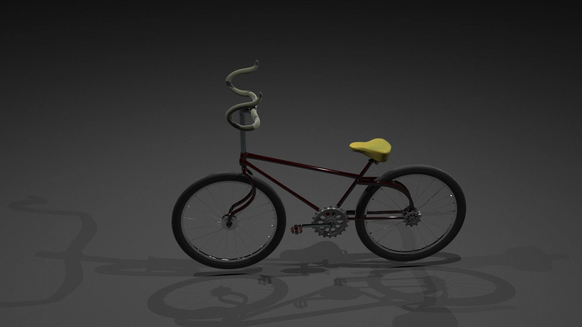 racing Bike  Free 3D model_2