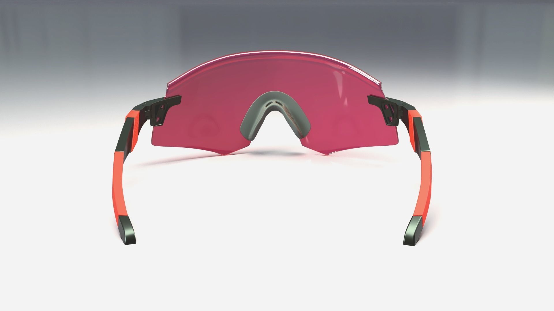 Oakley Encoder sport sunglasses Low-poly 3D model_3