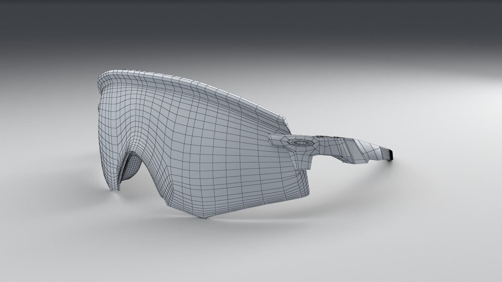 Oakley Encoder sport sunglasses Low-poly 3D model_6