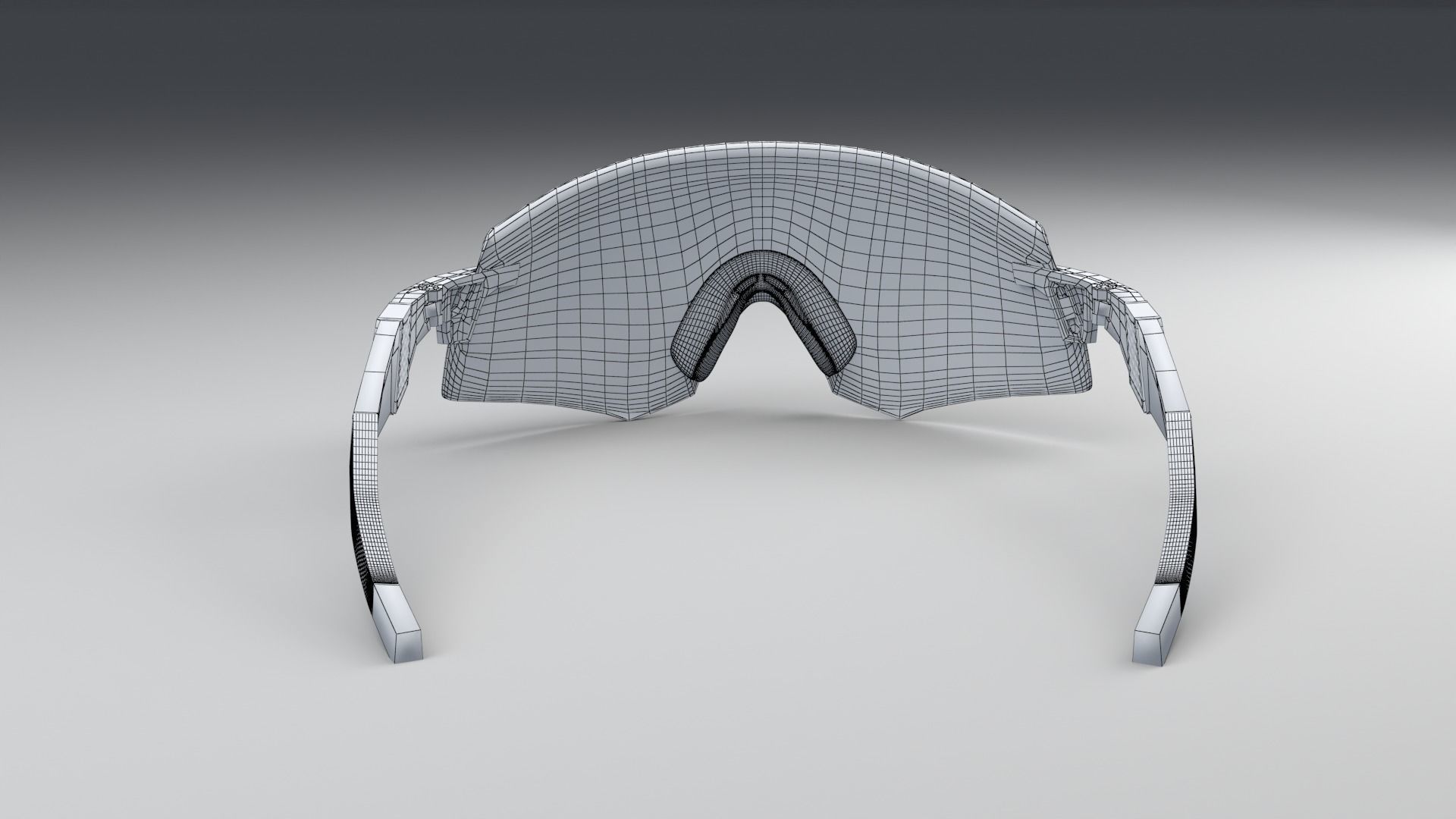 Oakley Encoder sport sunglasses Low-poly 3D model_10