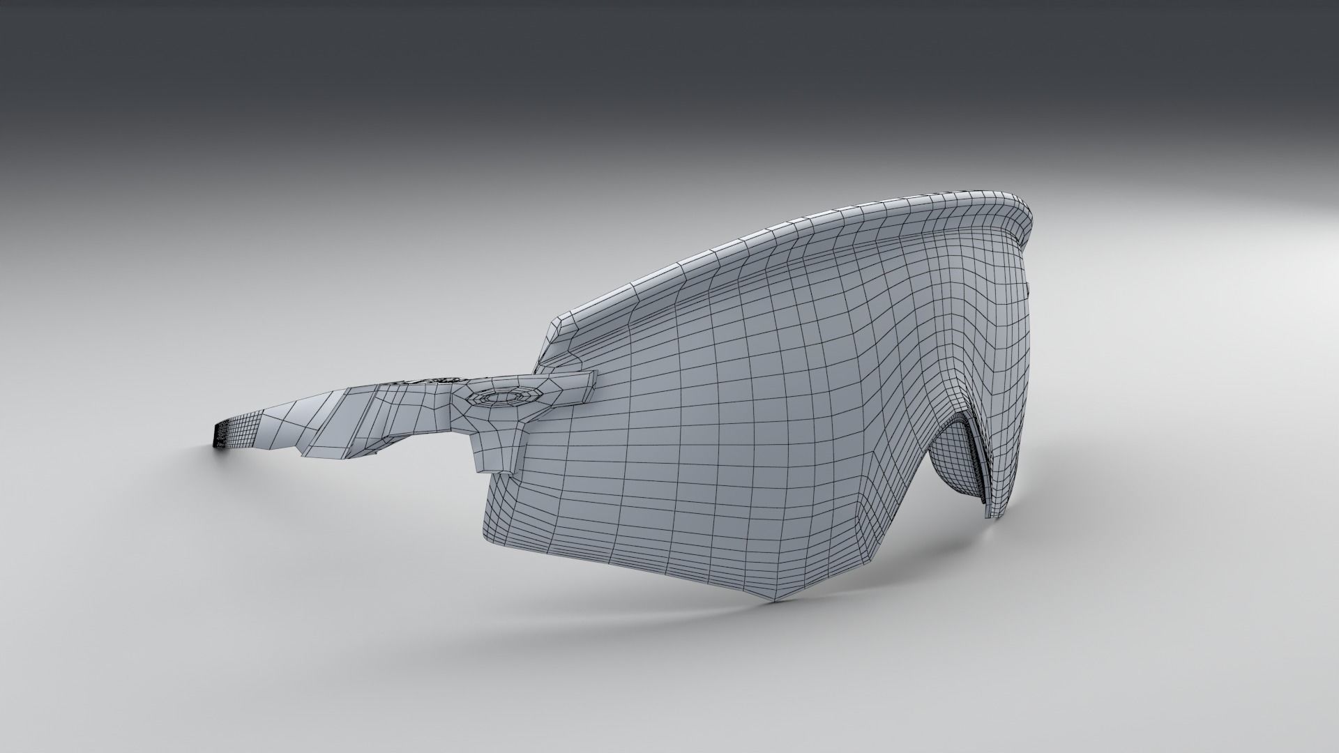 Oakley Encoder sport sunglasses Low-poly 3D model_9