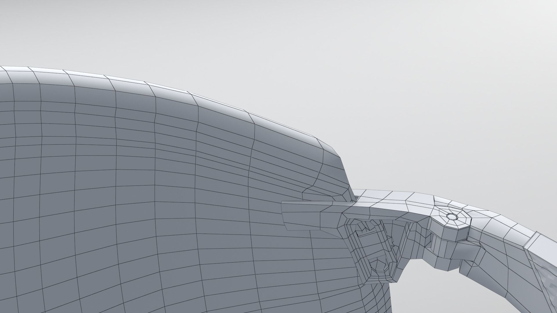 Oakley Encoder sport sunglasses Low-poly 3D model_11