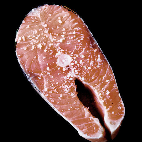 Showcase with fish and seafood 3D model_16