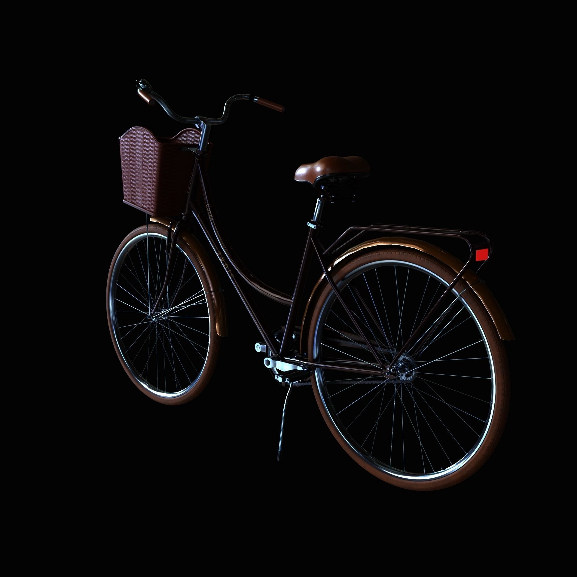 Ardis Bike Verona 28 Game Ready  3D model_3