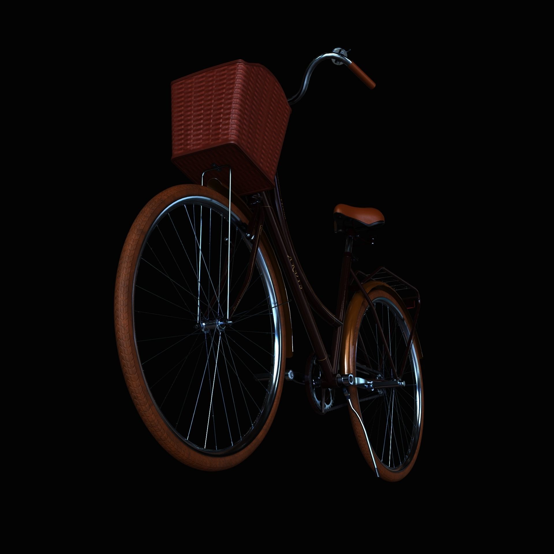 Ardis Bike Verona 28 Game Ready  3D model_7