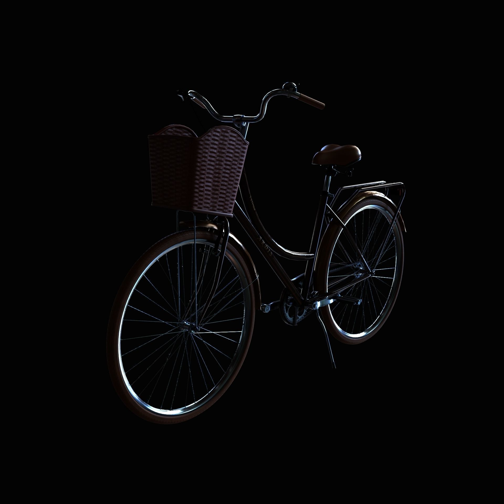 Ardis Bike Verona 28 Game Ready  3D model_1