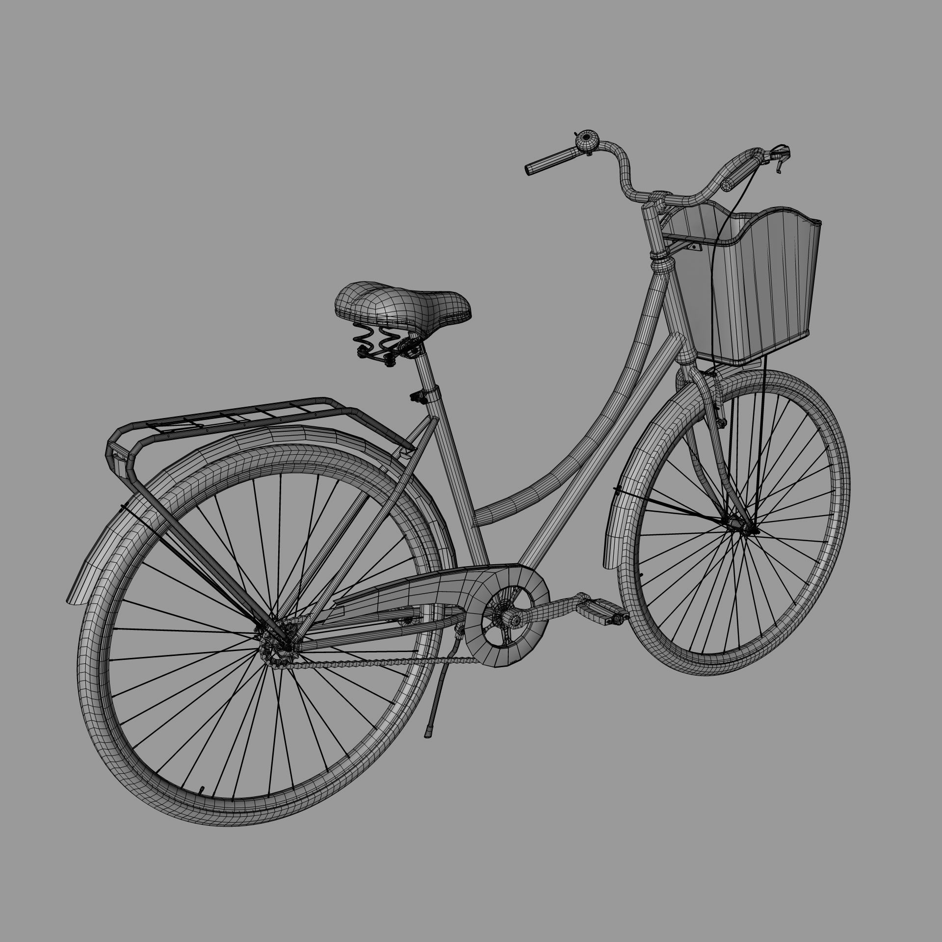 Ardis Bike Verona 28 Game Ready  3D model_11