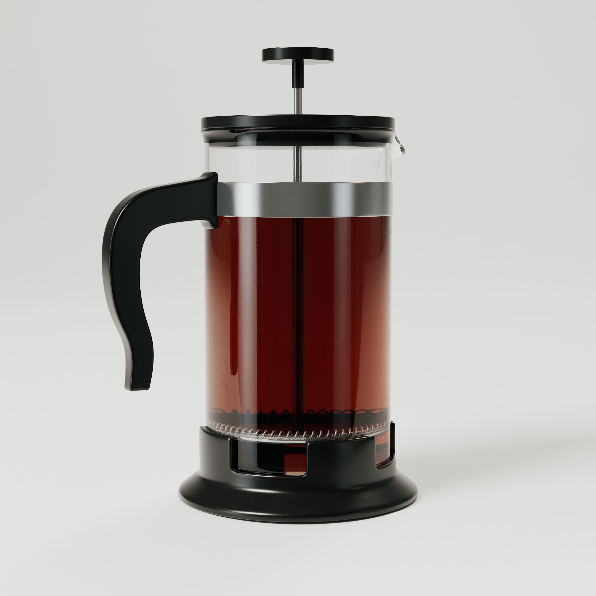 French Press 3D model_6