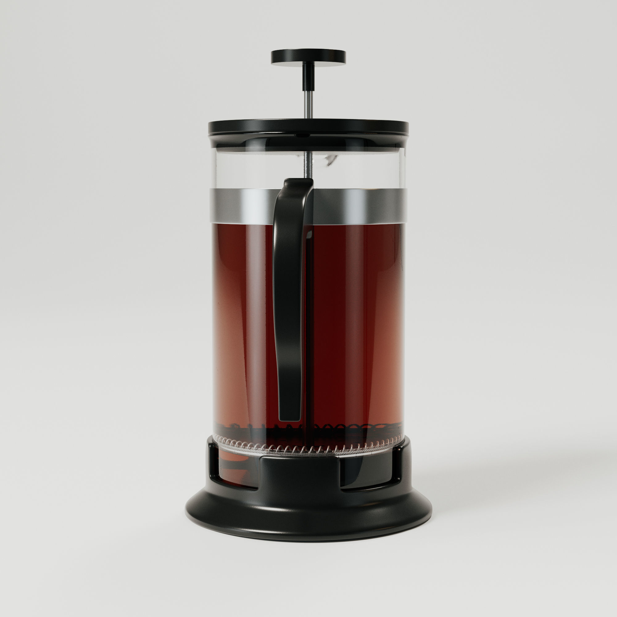 French Press 3D model_5