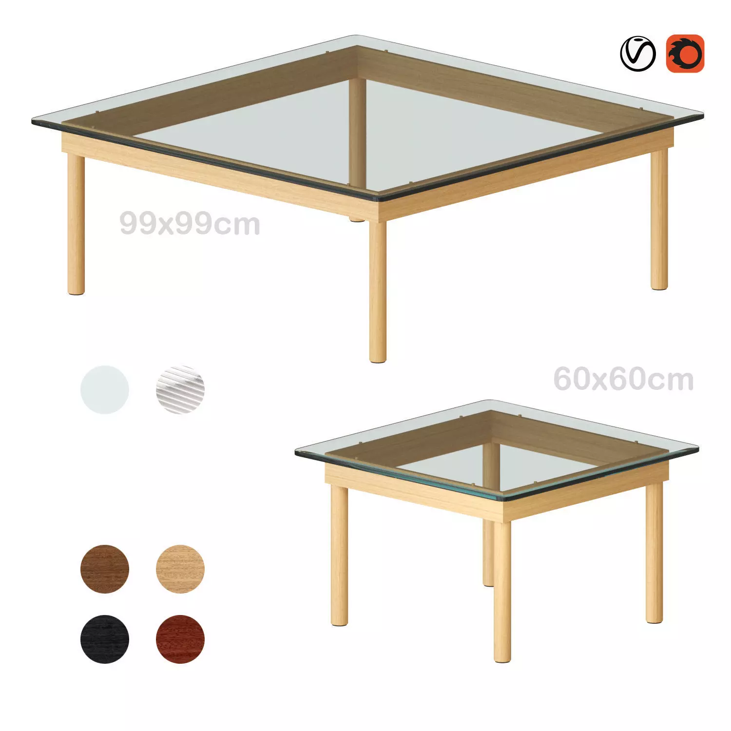 HAY KOFI TABLE 01 3D model