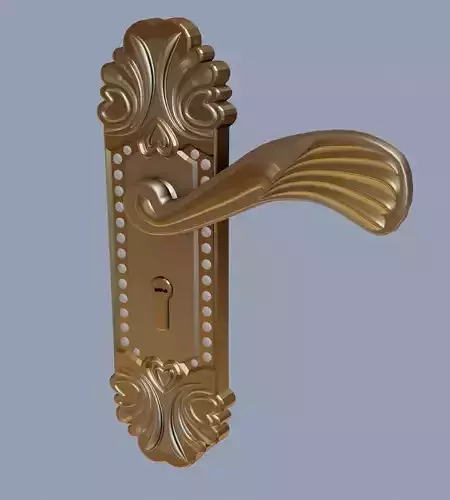 Door handle 3D model