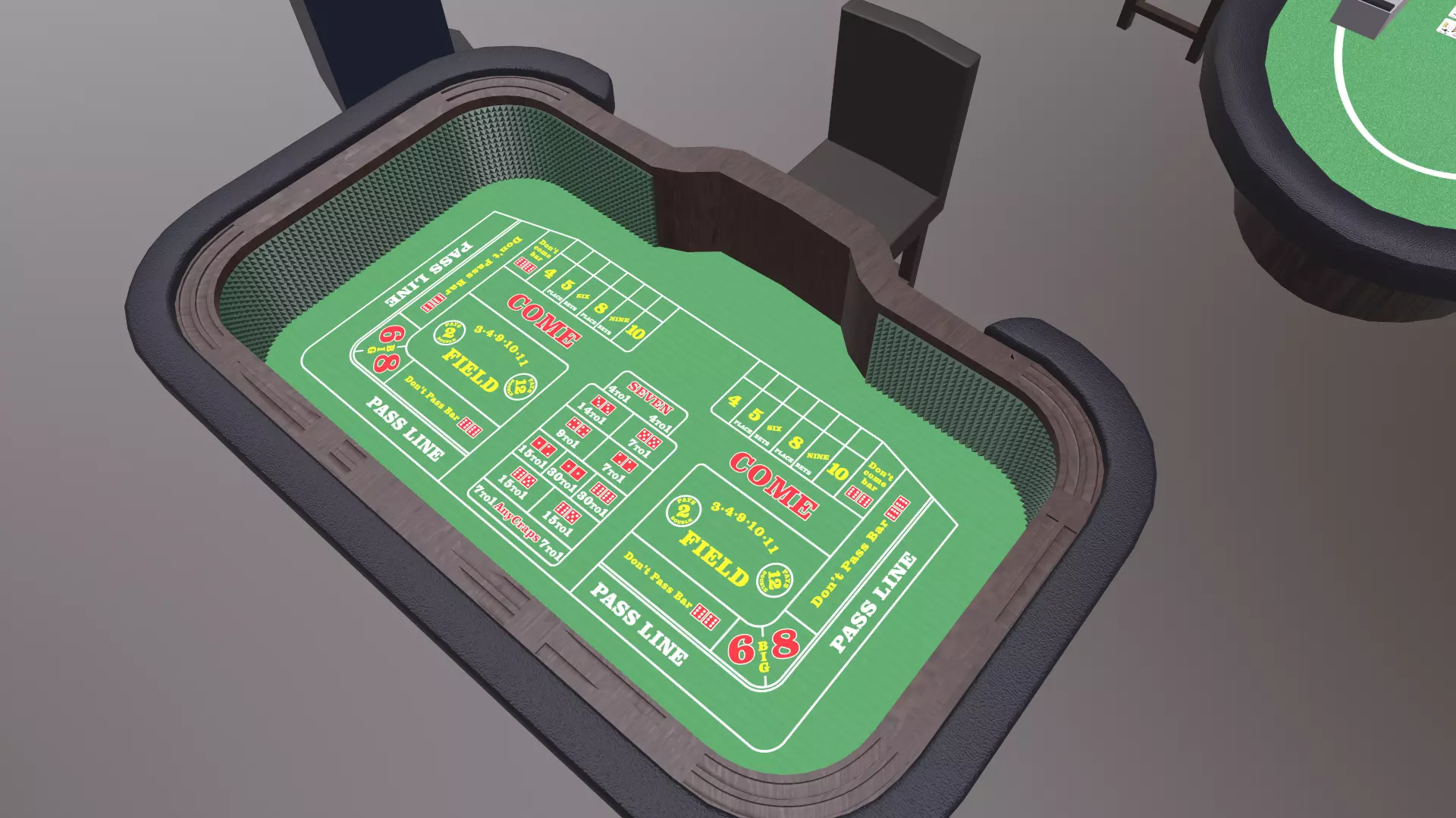 Casino Assets 3D model