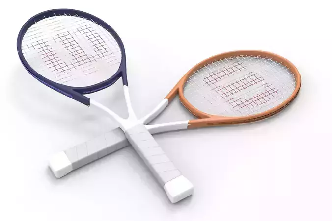 Tennis Racket 3D model