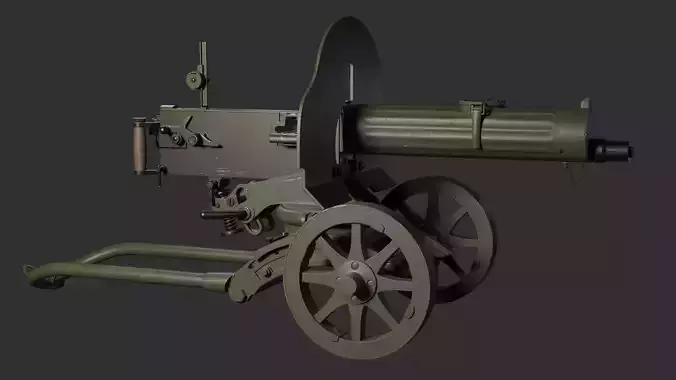Maxim machine gun
