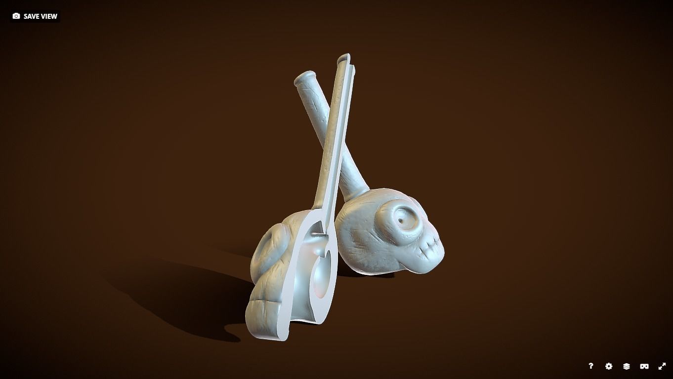 Death Whistle 3Dprint 3D print model_1