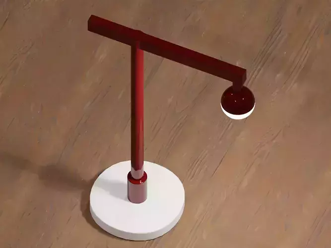 Desk lamp Lowpoly