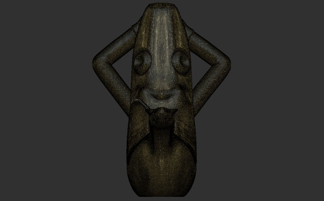 Holiday Banana character 3D print model_22