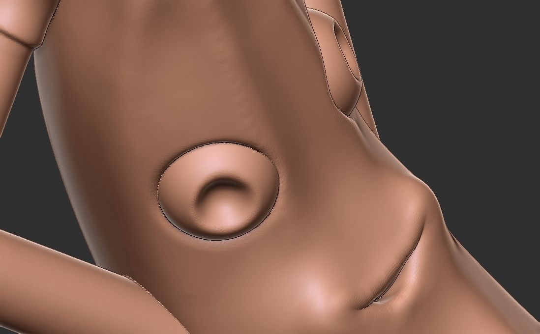 Holiday Banana character 3D print model_15