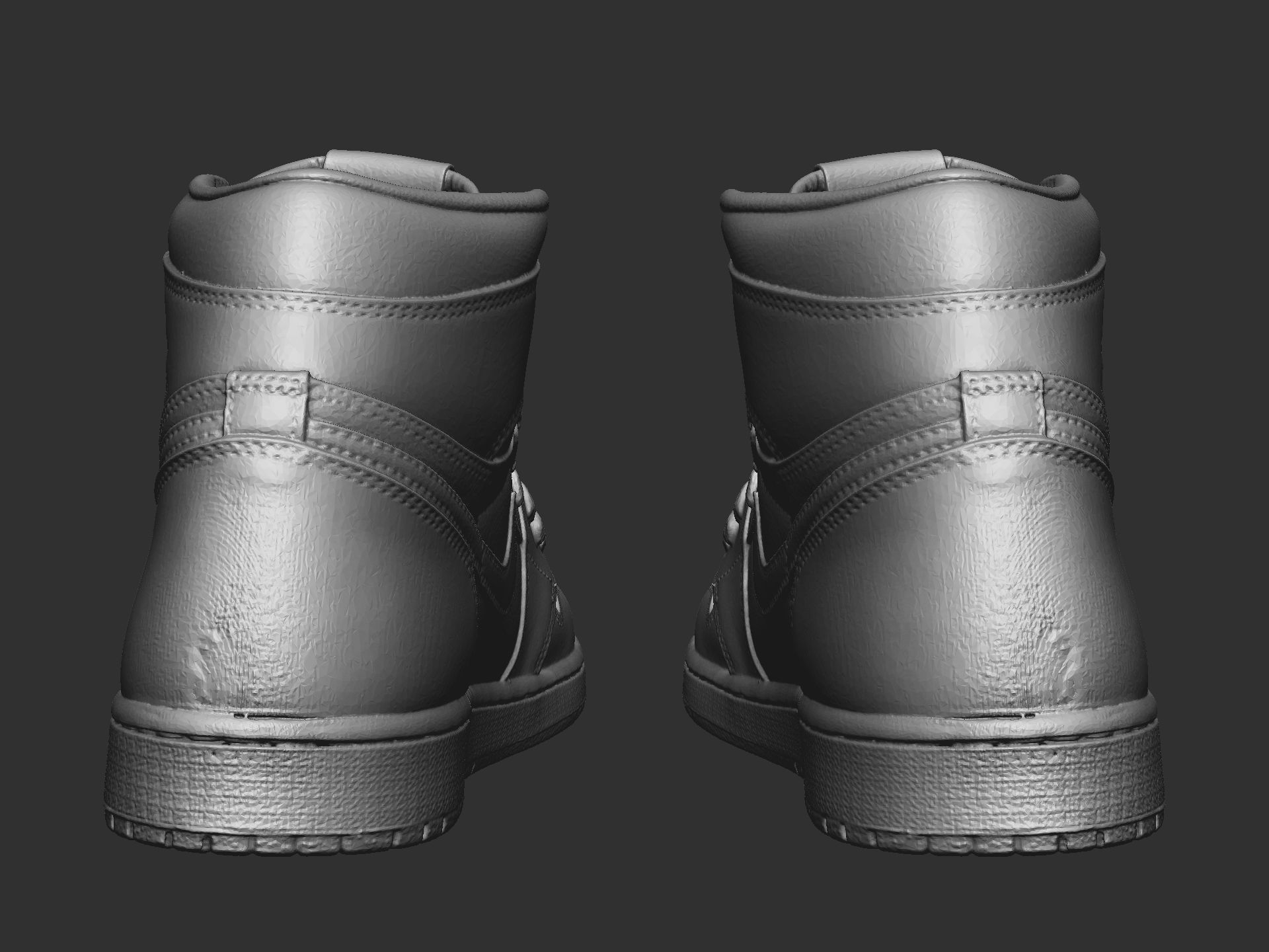 High-res mesh-Nike Air Jordan 1 Retro High 3D print model_5