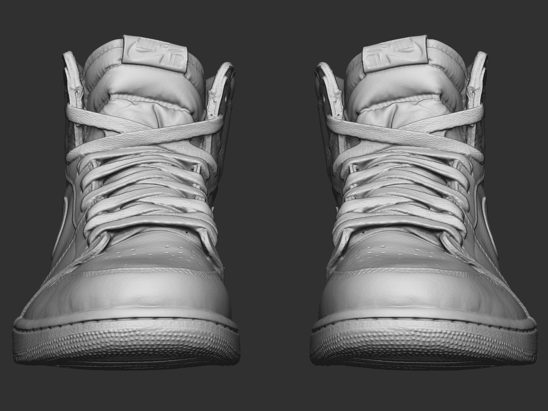 High-res mesh-Nike Air Jordan 1 Retro High 3D print model_1