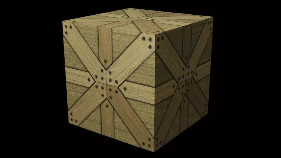 Seamless wooden texture box Texture_0