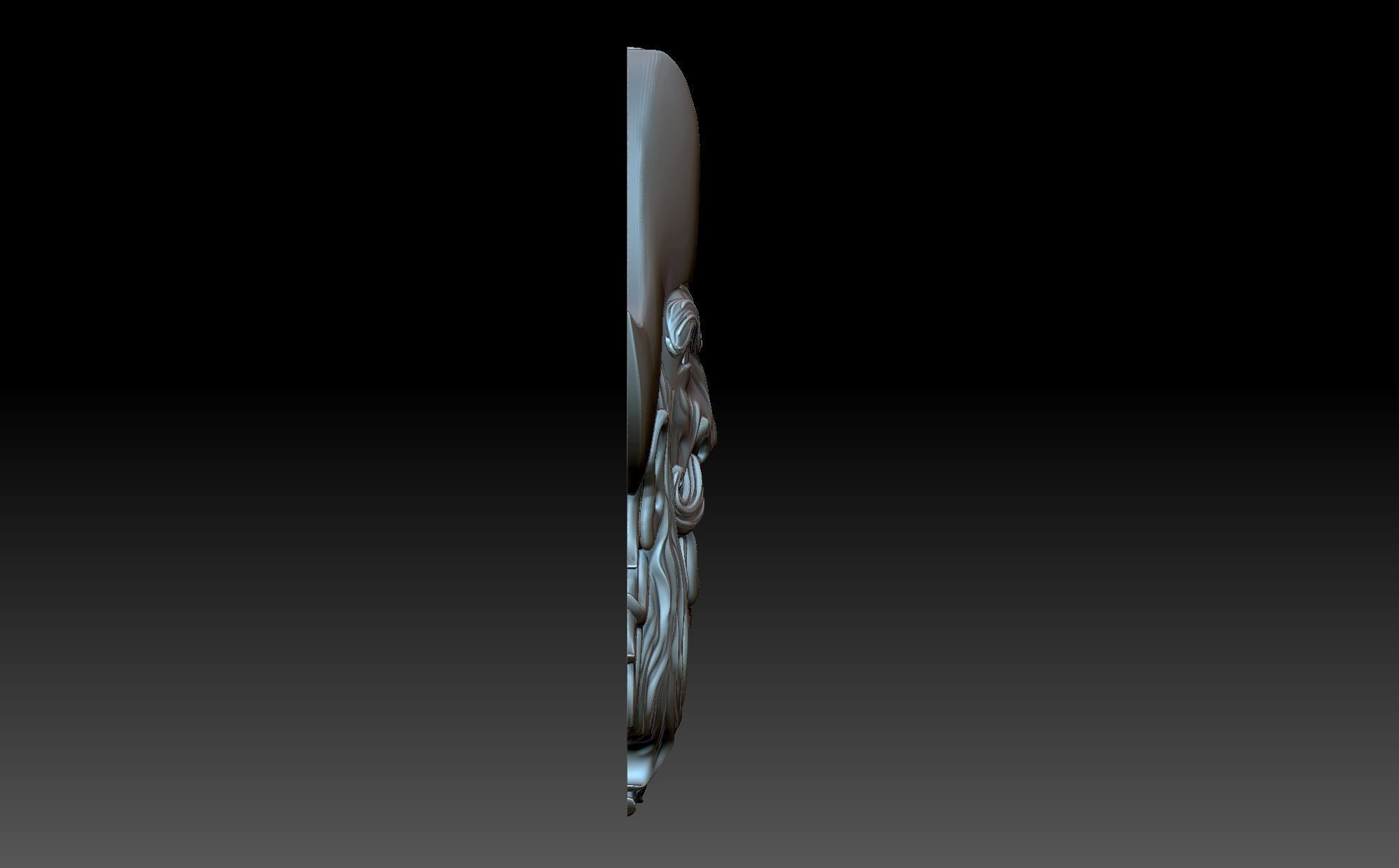 Pirate head 3D print model_7