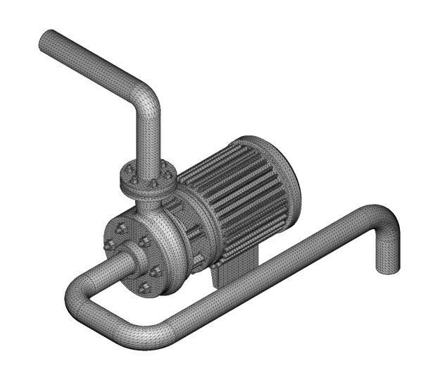 Borewell Pump 3D model_4