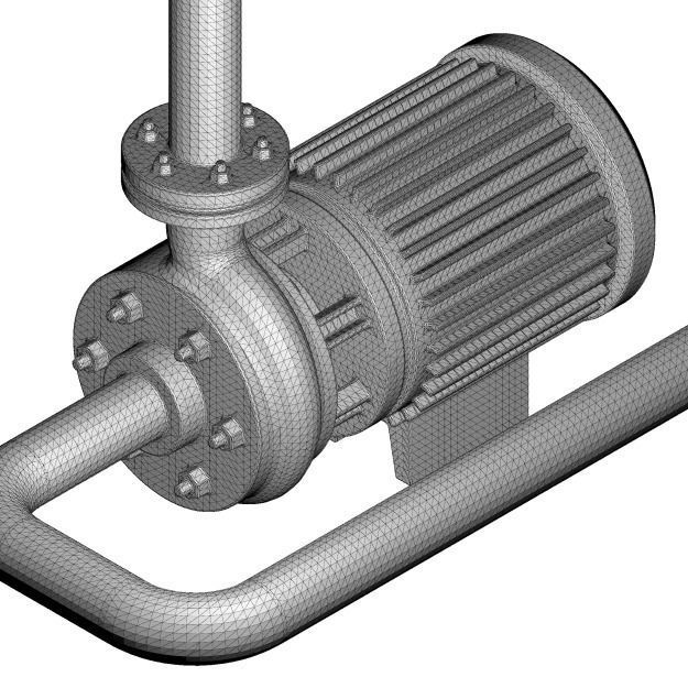 Borewell Pump 3D model_5