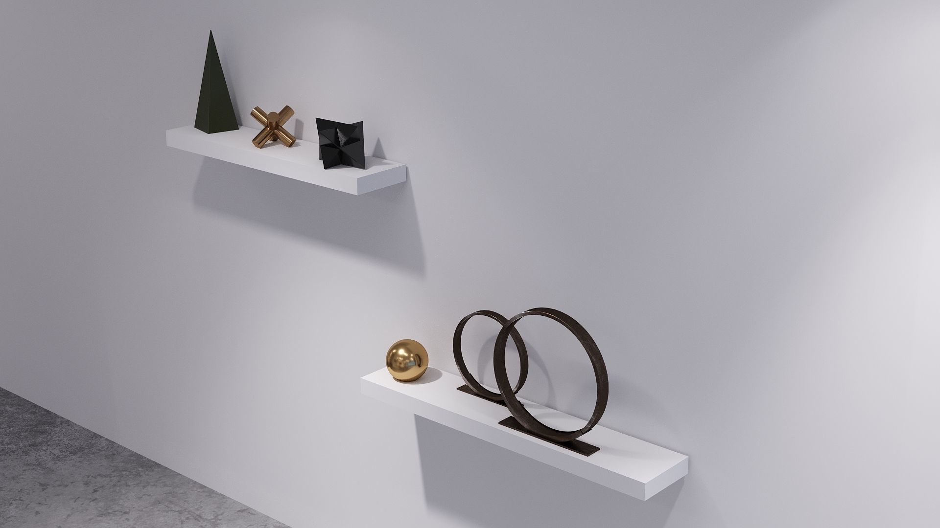 Interior Scene 05 - Art Gallery 3D model_7